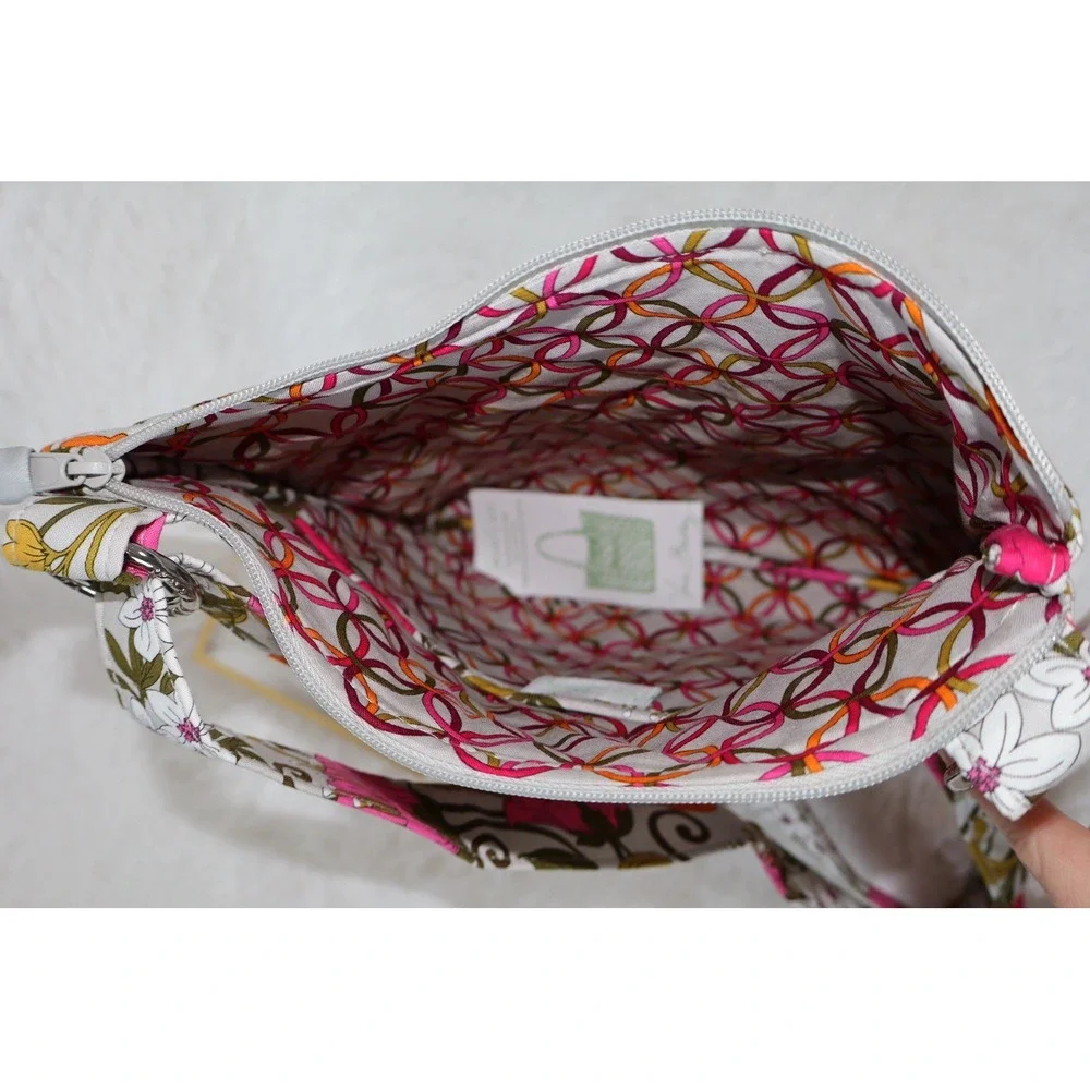 NWT Vera Bradley Hipster Crossbody Bag Tea Garden